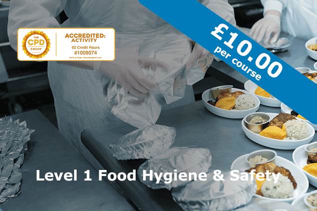 Level 1 Food Hygiene & Safety (Unichef)